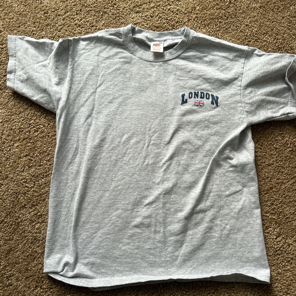 Fruit of the Loom Gray London Tee